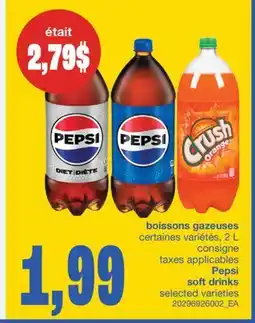 Wholesale Club BOISSONS GAZEUSES, 2 L offer