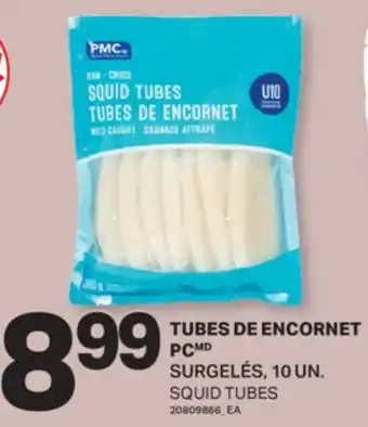 L'Intermarché TUBES DE ENCORNET | SQUID TUBES, 10 UN offer
