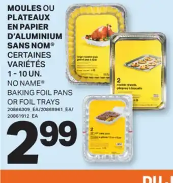 L'Intermarché MOULES OU PLATEAUX EN PAPIER D'ALUMINIUM | BAKING FOIL PANS OR FOIL TRAYS, 1 - 10 UN offer