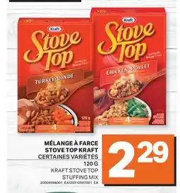 L'Intermarché MÉLANGE À FARCE STOVE TOP | STOVE TOP STUFFING MIX, 120 G offer