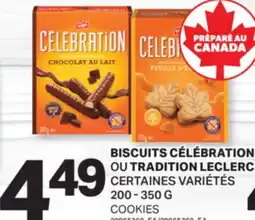L'Intermarché BISCUITS CÉLÉBRATION OU TRADITION | COOKIES, 200 - 350 G offer