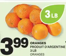 L'Intermarché ORANGES, 3 LB offer
