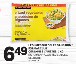 L'Intermarché LÉGUMES SURGELÉS | FROZEN VEGETABLES, 2 KG offer