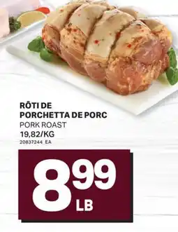 L'Intermarché RÔTI DE PORCHETTA DE PORC | PORK ROAST offer