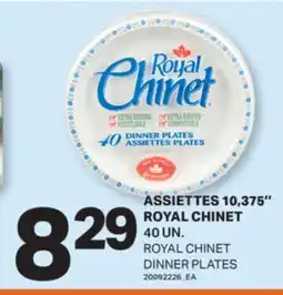 L'Intermarché ASSIETTES 10,375 | DINNER PLATES, 40 UN offer