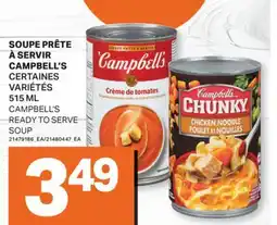 L'Intermarché SOUPE PRÊTE À SERVIR | READY TO SERVE SOUP, 515 ML offer