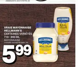 L'Intermarché VRAIE MAYONNAISE | MAYONNAISE, 710 - 890 ML offer