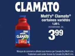 L'Intermarché CLAMATO , 1,89 L offer