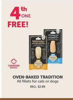 Mondou OVEN-BAKED TRADITION All fillets for cats or dogs offer
