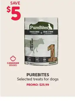 Mondou PUREBITES Selected treats for dogs offer