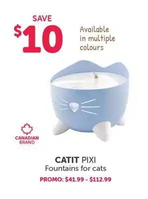 Mondou CATIT PIXI Fountains for cats offer