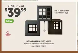 Mondou BEONEBREED KATT KUBE Modular and customizable cat tree offer