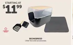 Mondou BEONEBREED Litter box and accessories offer