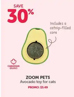 Mondou ZOOM PETS Avocado toy for cats offer