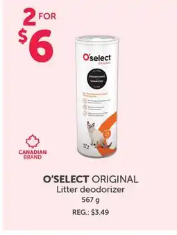 Mondou O'SELECT ORIGINAL Litter deodorizer offer
