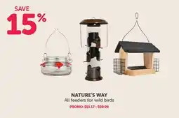 Mondou NATURE'S WAY All feeders for wild birds offer