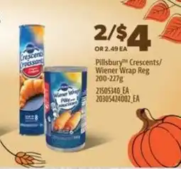 Real Canadian Superstore Pillsbury Crescents/Wiener Wrap Reg offer
