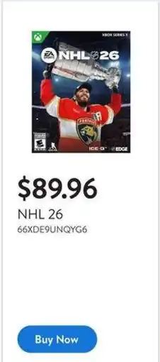 Walmart NHL 26 offer