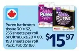 Walmart Purex Bathroom Tissue offer