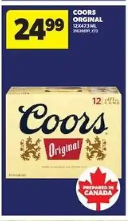 Real Canadian Superstore Coors Original offer