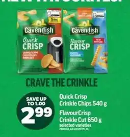 Real Canadian Superstore Cavendish Quick Crisp Crinkle Chips offer