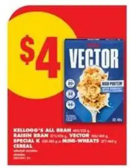 No Frills Kellogg's Cereal offer