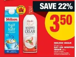 No Frills NEILSON CREAM / GAY LEA WHIPPED CREAM offer