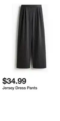 H&M Jersey Dress Pants offer