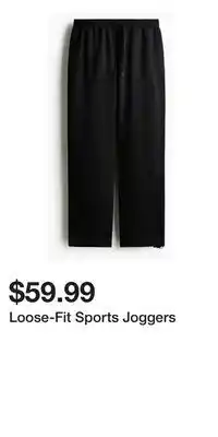 H&M Loose-Fit Sports Joggers offer