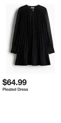 H&M Pleated Dress offer