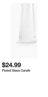 H&M Fluted Glass Carafe offer