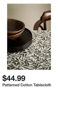 H&M Patterned Cotton Tablecloth offer