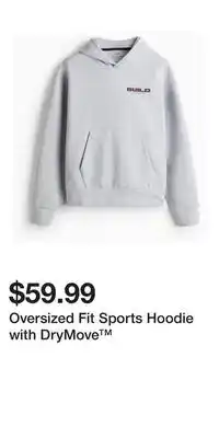 H&M Oversized Fit Sports Hoodie with DryMove offer