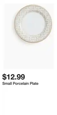 H&M Small Porcelain Plate offer