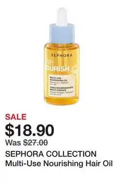 Sephora SEPHORA COLLECTION Multi-Use Nourishing Hair Oil offer