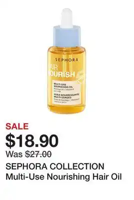 Sephora SEPHORA COLLECTION Multi-Use Nourishing Hair Oil offer