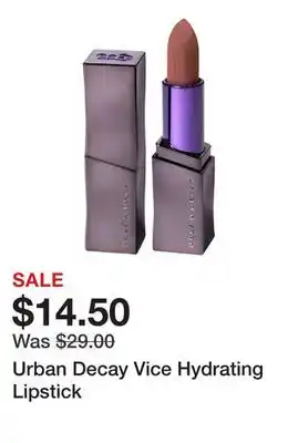 Sephora Urban Decay Vice Hydrating Lipstick offer