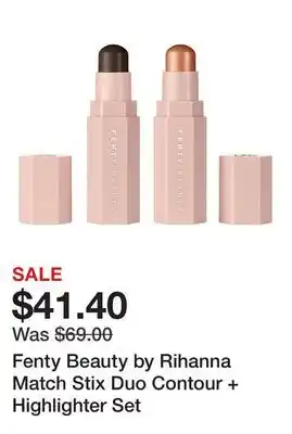 Sephora Fenty Beauty by Rihanna Match Stix Duo Contour + Highlighter Set offer