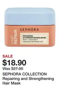 Sephora SEPHORA COLLECTION Repairing and Strengthening Hair Mask offer