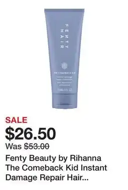 Sephora Fenty Beauty by Rihanna The Comeback Kid Instant Damage Repair Hair Treatment offer