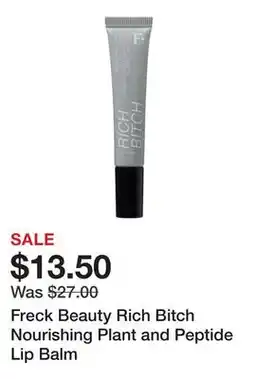 Sephora Freck Beauty Rich Bitch Nourishing Plant and Peptide Lip Balm offer
