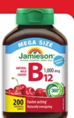 Walmart Jamieson mega size vitamin B12 offer