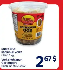Walmart Sucre brut kohlapuri Verka offer