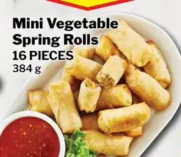 M & M Food Market Mini Vegetable Spring Rolls offer