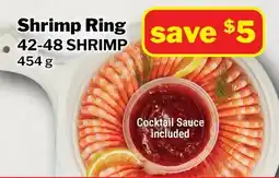 M & M Food Market Shrimp Ring offer