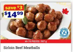 M & M Food Market Sirloin Beef Meatballs offer