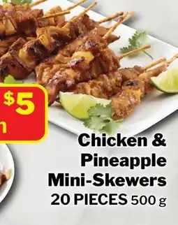 M & M Food Market Chicken & Pineapple Mini-Skewers offer