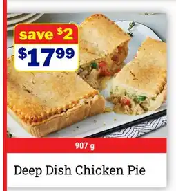 M & M Food Market Deep Dish Chicken Pie offer