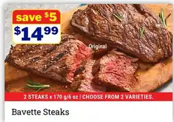 M & M Food Market Bavette Steaks offer