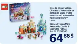 Walmart Disney Frozen Mini Arendelle Castle & Elsa's Ice Palace offer